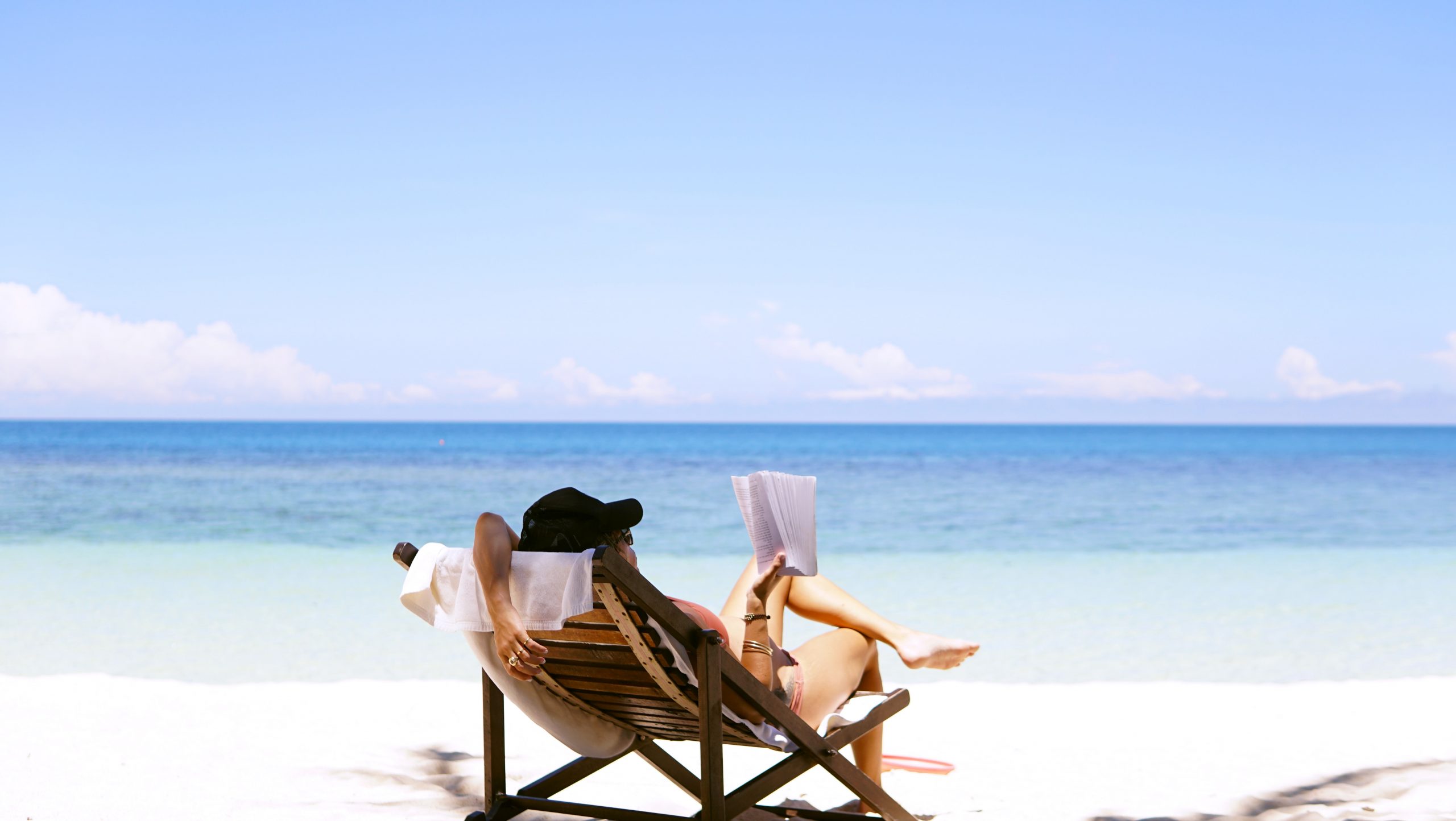 beach relaxing